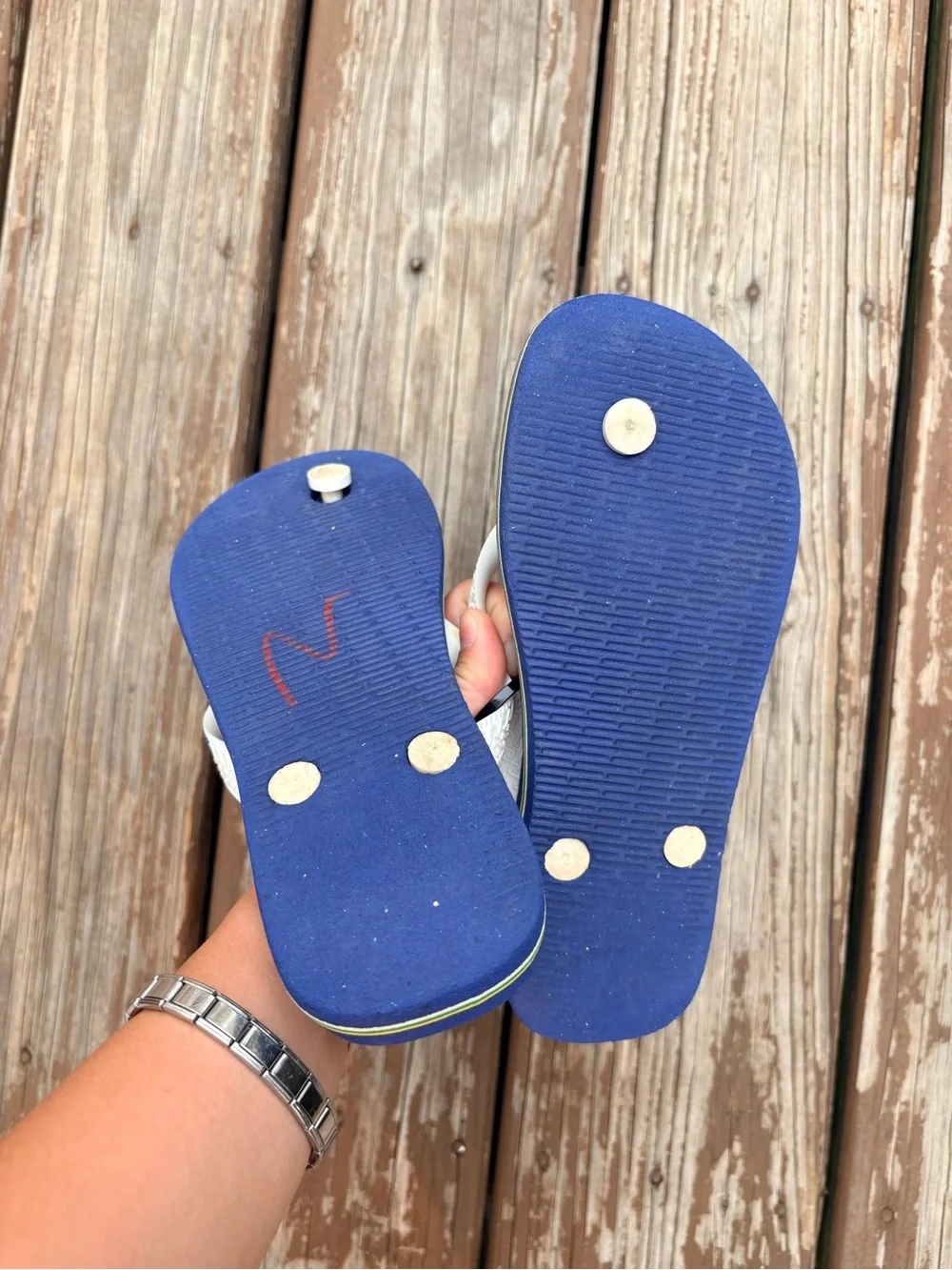 Havaianas Brasil Logo Flip-Flops – Kids Size 33/34 (US 1.5)